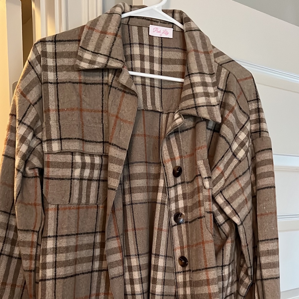 Pink Lily Flannel